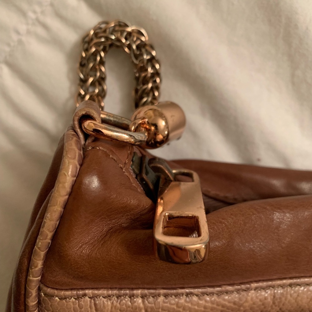 Rebecca Minkoff Python Skin Leather Shoulder Bag - image 6